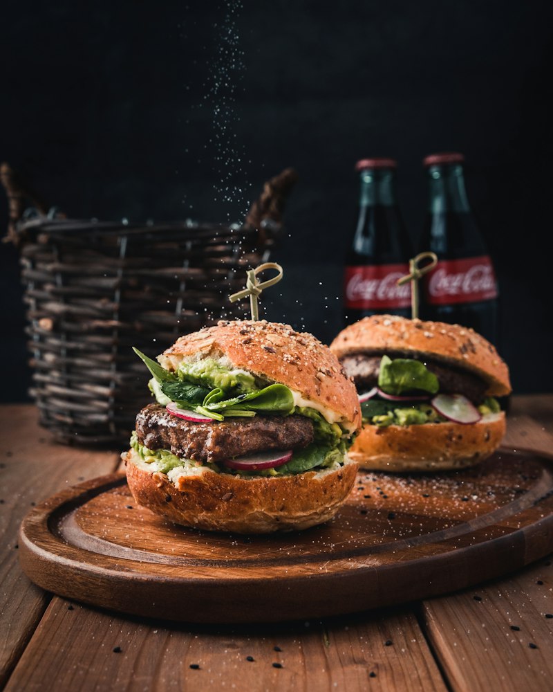 Mushroom Smash Burger